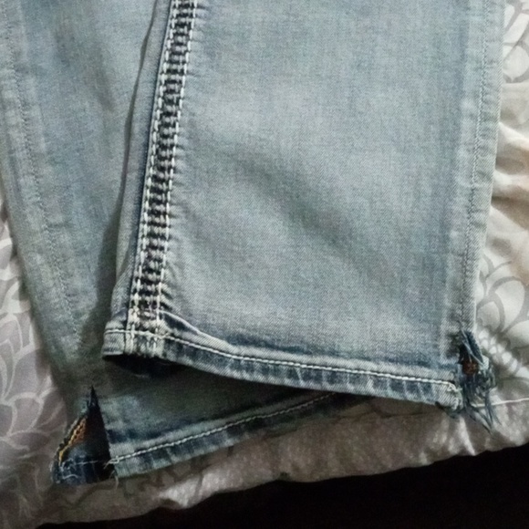 Rock Revival Jeans Mens 32x35 slim straight - Picture 2 of 5